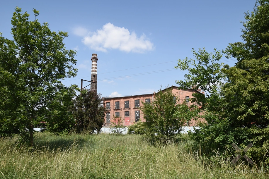 Budynek dawnej cukrowni w Starym Polu