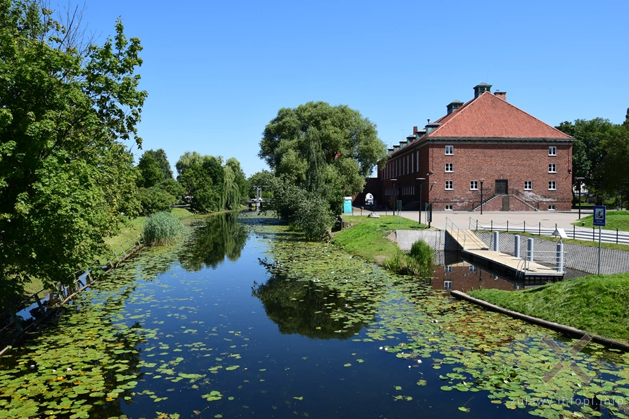 Tuga i budynek starostwa w Nowym Dworze Gdańskim