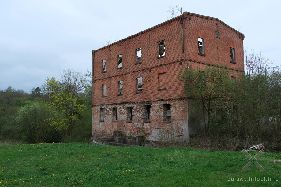 Ruina młyna w Borowym Młynie