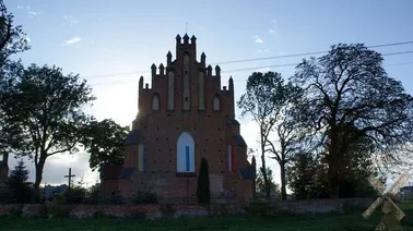Gotycki kościół pw. św. Barbary w Krzyżanowie