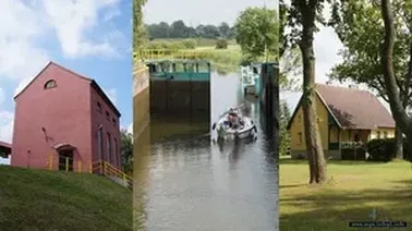 Malbork- elektrownia i śluza Rakowiec.