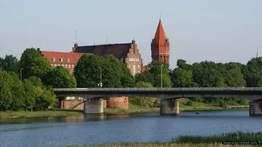 Malbork- budynek Urzędu Miasta Malborka.