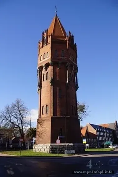 Malbork- wieża ciśnień.