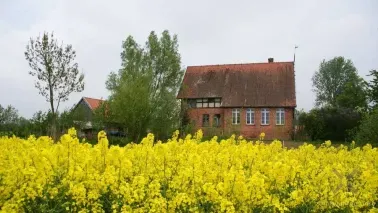 Budynek szkoły z 1911 roku w Węglach-Żukowie