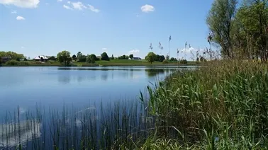 Jezioro Zajezierskie w Sztumie.