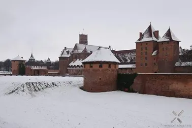 Malbork, zima