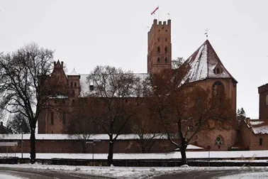 Malbork, zima