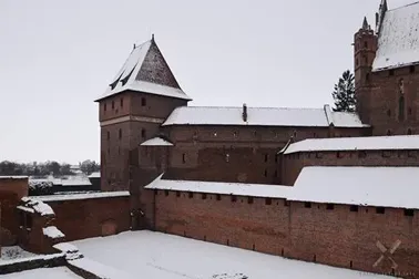 Malbork, zima