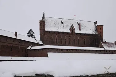 Malbork, zima