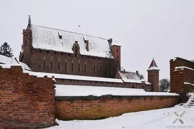 Malbork, zima