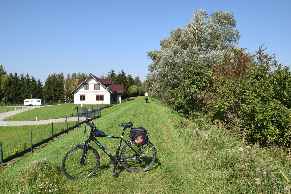 Nad Szkarpawą, odcinek Chełmek - Osłonka