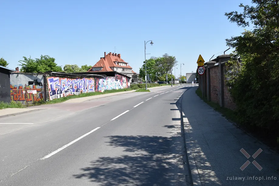 Ulica Żelazna w Malborku