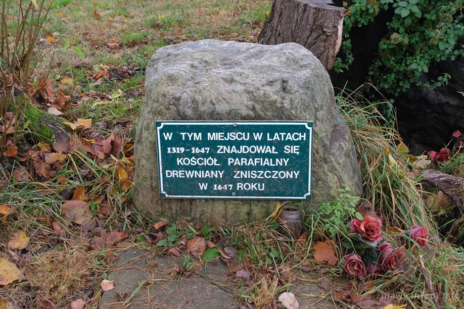 Pojezierze Dzierzgońsko-Morąskie- cmentarz w Koślince