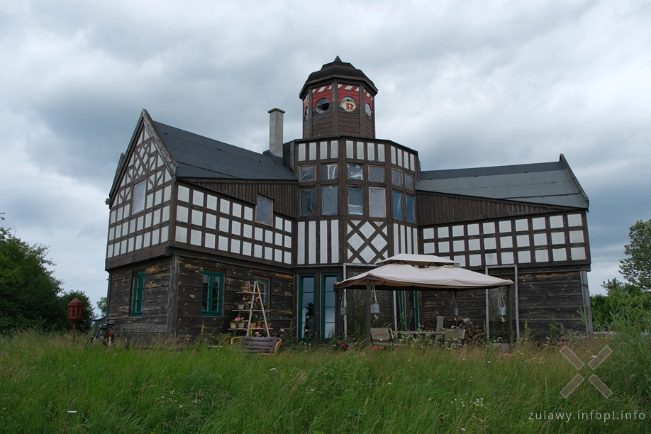 Dom ryglowy w Izbiskach Dom ryglowy w Izbiskach