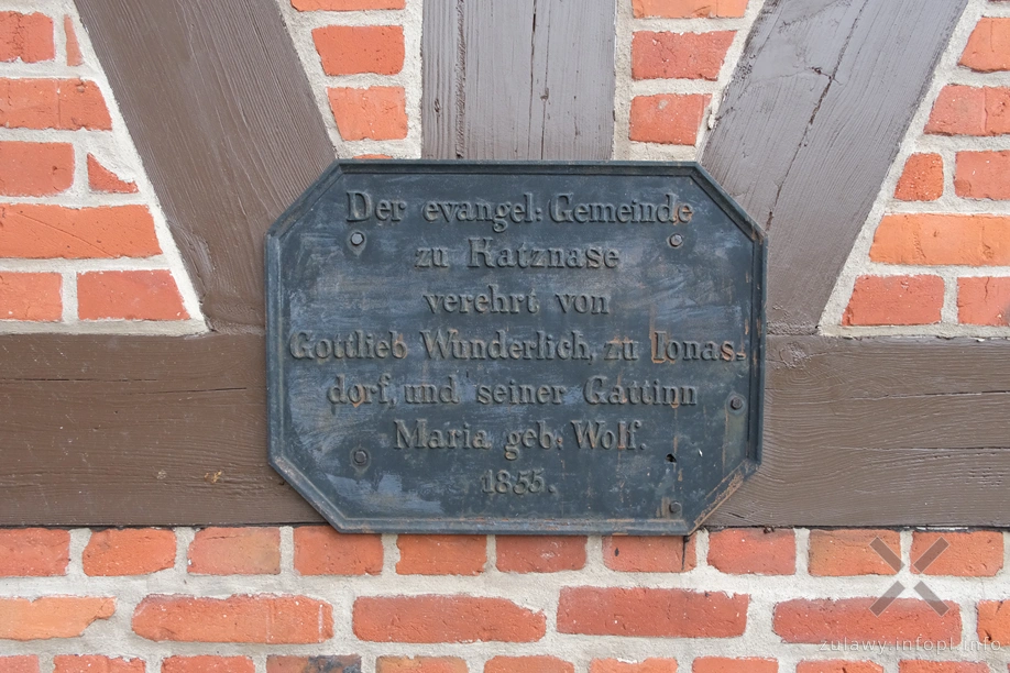 Kościół pw. bł. Doroty z Mątów w Elblągu- tablica pamiątkowa Kościół pw. bł. Doroty z Mątów w Elblągu- tablica pamiątkowa