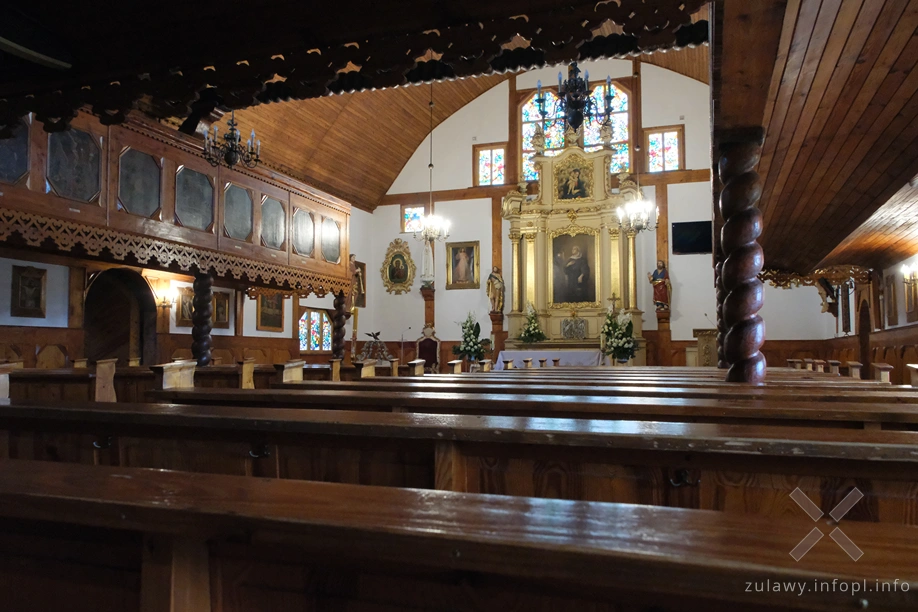 Kościół pw. bł. Doroty z Mątów w Elblągu- wnętrze Kościół pw. bł. Doroty z Mątów w Elblągu- wnętrze