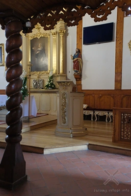 Kościół pw. bł. Doroty z Mątów w Elblągu- wnętrze Kościół pw. bł. Doroty z Mątów w Elblągu- wnętrze